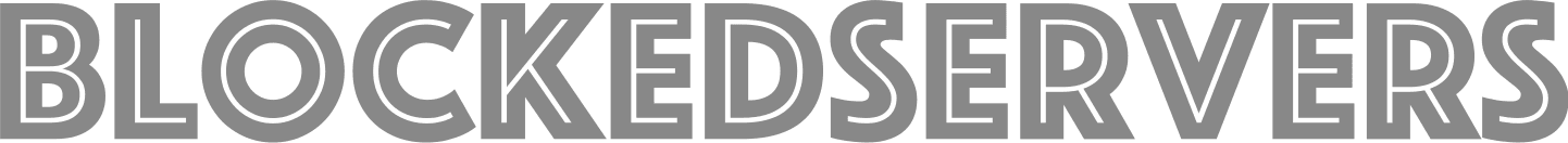 BLOCKEDSERVERS Netscan Blocklist